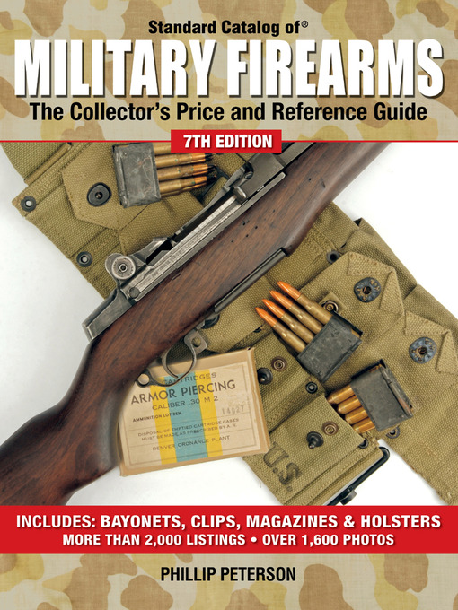Title details for Standard Catalog of Military Firearms by Phillip Peterson - Available